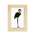 thumbnail image 1 of Black Flango Cute Animal Portrayal Desktop Display Photo Frame Picture Art Painting 5x7 inch, 1 of 3