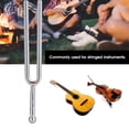 thumbnail image 3 of Stainless Steel Guitar Tuner Tunning 440hz A Tone Tuning Fork Musical Instrument For Guitar Excellent Accessories, 3 of 7