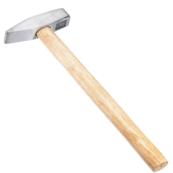 Uxcell Engineer Machinist Hammer 10 Oz Stonemason's Hammer Wood Handle with Forged Steel Head