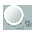 thumbnail image 4 of Rucci M1000 13.5 in. 1x & 10x Magnifying Lighted Makeup Vanity Mirror with 3 Touch, 3 Tones, AC Adapter & Battery, 4 of 8