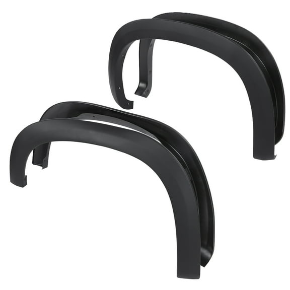 PIT66 4PCS Factory Style Fender Flares Fit For 2019-2023 Chevy Silverado 1500 Black