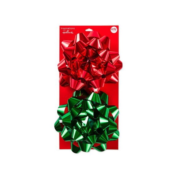 Inspirations From Hallmark Self-Adhesive Large Bows For Presents, Pack Of 6