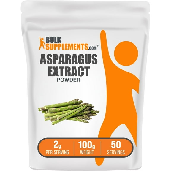 BulkSupplements Asparagus Extract Powder - 2g per Serving - 100 Grams (3.5 oz)