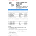thumbnail image 2 of Brake Rotor Set - Compatible with 2017 - 2022 Jeep Compass 2018 2019 2020 2021, 2 of 2