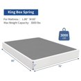 Deng rui 7 Inch Box Spring King, Low Profile Metal Boxsprings/Mattress