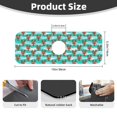 thumbnail image 2 of Sikiie Lobsters Of Turquoise Waves Splash Guard for Sink Faucet-1 PC Super Absorbent Fast Drying Mat Sink Gadgets-Splash Guard for Kitchen, Sink Mat, 2 of 7