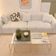 thumbnail image 5 of White Sectional Sofa Couch Cloud Floor Love Seat Modern Lounge Sofa Lazy Hotel Sofa Para Habitacion Living Room Sets Furniture My Lux Decor Round, 5 of 16