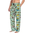 thumbnail image 6 of Sikiie Green Cute Avocado Pajama Pants Men, PJ Bottoms, Sleep & Lounge Pants-XX-Large, 6 of 6