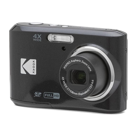 Open Box KODAK PIXPRO Friendly Zoom FZ45-BK - Digital camera - compact - 16.0 MP - 1080p / 30 fps - 4x optical zoom - (Black)