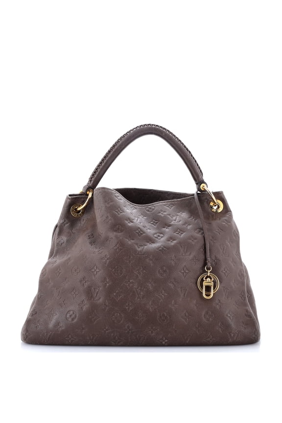 Pre-Owned Artsy Handbag Monogram Empreinte Leather MM By Rebag
