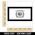 thumbnail image 2 of West Virginia State Flag Square Rubber Stamp Stamping Scrapbooking Crafting - Large 2.75in, 2 of 7