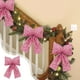 thumbnail image 5 of Hogar y cocina, Decoración del hogar, Decoración navideña, Adornos de lazos navideños, Colgantes de lazos con lentejuelas, Adornos para ventanas, Adornos para árboles de Navidad, Tela decorativa navid, 5 of 7