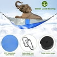 thumbnail image 5 of Camping Hammock, Portable Double Hammock with Net,600lbs Load 2 Persons Hammock w/Mosquito Net Outdoor Hiking Camping Hommock Portable Nylon Swing Hanging Bed w/ Strap Hook Carry Bag, 5 of 9