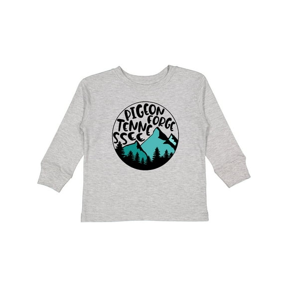 Inktastic Pigeon Forge, Tennessee- Mountains Boys or Girls Long Sleeve Toddler T-Shirt