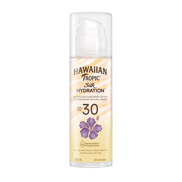Hawaiian Tropic® Silk Hydration® Weightless™ Lotion Écran Solaire, FPS 30