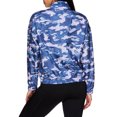 thumbnail image 3 of Reebok Womens Essential Woven Printed Quarter Zip Windbreaker with Pocket, Sizes XS-XXXL, 3 of 4