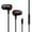 Black-Upgraded Type C port, variant on YUNOVA Wired Earbuds with Microphone, Noise Cancelling In-Ear Headphones, Powerful Bass, HD Sound for iOS Android Smartphones, Laptops, Gaming, and All 3.5mm Jack Devices