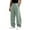 231#Mint Green, variant on Men Casual Wide Leg Sweatpants Elastic Drawstring Loose Fit Soft Athletic Jogger Pants Outdoor Streetwear Trousers With Side Pockets L