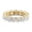Yellow Gold, variant on Karty - 5 Carat U-Prong Round Diamond Eternity Band