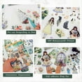 thumbnail image 2 of Libro de Pegatinas Precortadas de PET Transparente para Diario, Álbumes de Recortes, Pegatinas para Scrapbooking, A, 2 of 6