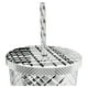 thumbnail image 3 of Vaso Plástico Grande con Relieve Ambient 21 Estilo Diamante Plateado 600 ml, 3 of 4