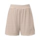 thumbnail image 4 of MKLEKYY Pantalones Cortos Deportivos para Mujer, Informales, de Verano, Suaves y Cómodos, con Cuello Redondo y Diseño A Rayas para Uso Diario En Primavera y Verano., 4 of 4