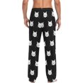 thumbnail image 2 of GZHJMY Cat Pajama Pants for Men, Lounge Pants Lightweight Men Pajama Bottoms with Drawstring Pockets, Christmas New Year Birthday Gifts, X-Large, 2 of 6