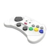 thumbnail image 5 of Retro-Bit SEGA Saturn® 2.4GHz Wireless Pro Controller for Sega Saturn, Sega Genesis Mini, Switch, PC, Mac - Includes 2 Receivers - White, 5 of 7