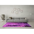 thumbnail image 3 of Ahgly Company Indoor Rectangle Oriental Pink Industrial Area Rugs, 4' x 6', 3 of 4