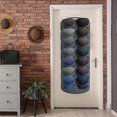 thumbnail image 4 of 1pc 7/14grid Pocket Storage Pockets Wall Door Hanging Organizer Baseball Cap Holder, 4 of 5