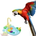 thumbnail image 3 of 1 juego de bañera automática para loros con grifo, bañera para pájaros para jaulas de interior, accesorios de ducha para periquitos y cacatúas, 3 of 7