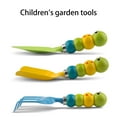 thumbnail image 2 of LCXmlly Children Beach Toy Kids Gardening Tools Set: Plastic Handle Stainless Steel Shovel Rake Watering Kettle Planting Playing Set, 2 of 6