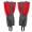 Red, variant on LYUMO 1 Pair Outdoor Waterproof Sports Climbing Hiking Legging Gaiters Shoe Boots Cover for Adult, Shoe Boots Cover, Ski Gaiter