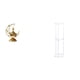 thumbnail image 1 of Candelabro Antiguo Y Mesita De Noche De Acrílico, Fusión Para Sala De Estar, Chimenea, Decoración Del Hogar, Con Montaje Portátil Transparente Para Espacios Pequeños., 1 of 8