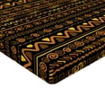 thumbnail image 2 of Ambesonne African Fitted Sheet, Timeless Doodle Art, Twin XL Size, Multicolor, 2 of 3