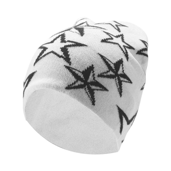 Unique Bargains Cycling Hat Warm Comfortable and Breathable Hard Hat Liner Acrylic White Bottom 22x21cm 1 Pcs