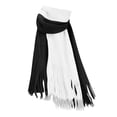 thumbnail image 3 of Womens Scarf Lined Knit Wraps Soft Knitted Scarf Cold Weather Long Scarvesthick Warm Long Shawl Women's Fashion Scarves Black One Size, 3 of 9