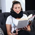 thumbnail image 5 of ZOUYUE Neck Traction Device and Neck Brace Blue Non-itchy Material Neck Pain Relief, 5 of 6
