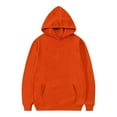 thumbnail image 4 of Tanghaowl Kids Hoodies Girl Hoodie Long Sleeve Soft Sweatshirt Graphic Hoody Kids Cute Pullovers Top Clothes for Girls with Breathable Material Orange 2-3 Years, 4 of 5