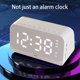 thumbnail image 5 of Altavoz Bluetooth inalámbrico | Altavoz inteligente con diseño de espejo mini | Reloj despertador con control remoto | Comando de voz | Audio de alta fidelidad | Decoración de oficina en casa, 5 of 5