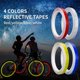 thumbnail image 3 of 4 rollos de cinta reflectante, 10 mm x 8 m/0,4 x 26 pies, cinta de advertencia de seguridad, cinta reflectante impermeable, calcomanía reflectante de alta visibilidad, 3 of 4