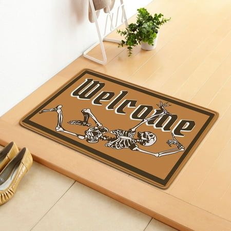 

Zedker Home Decor Halloween Decorations Halloween Door Mat Cartoon Floor Mat Hallway Kitchen Foot Mat Soft Non-slip Party Decorations Clearance