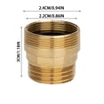 thumbnail image 3 of Upgrade Your Plumbing With Durable Brass Water Pipe Standard Fittings YearsLeak Proof & Easy Installation!, 3 of 6