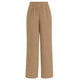 thumbnail image 4 of Pantalones boho palazzo de mujer, cintura alta, pierna ancha, estampado floral, estilo informal de verano con bolsillos, tallas S-XXL, 4 of 5