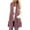 Pink, variant on Women's Casual Sleeveless Open Front Sweater Vest Long Fleece Cardigan Tops Coat for Women with Pockets Comfy Elegant Tunic Tops