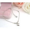 thumbnail image 4 of RYRDWP Pendant Heart-shaped Dolphins Anklet Bracelet Beach, 4 of 4