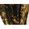 thumbnail image 5 of Zucker 10-12" Tie Dye Turkey Feather, Beige and Brown, 6 piece package, 5 of 5