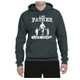 thumbnail image 2 of Wild Bobby,Like Father Like Sons Boy Dad Daddys Boy Gift, Father's Day, Unisex Graphic Hoodie Sweatshirt, Charcoal, 3XL, 2 of 3