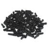 Accesorios para bicicletas 50 Uds tapas de extremo de Cable de bicicleta puntas de Cable de palanca de cambios de freno de aleación de aluminio (negro) FLhrweasw Nuevo