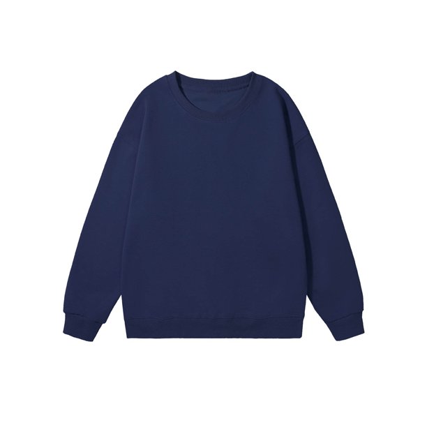 pstuiky camisa de manga larga para hombre, Camisas de blusas y jerseys básicos de color liso informales para hombre con cuello redondo camisetas de hombre s